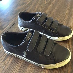 Kids shoes for boy polo ralph good condition